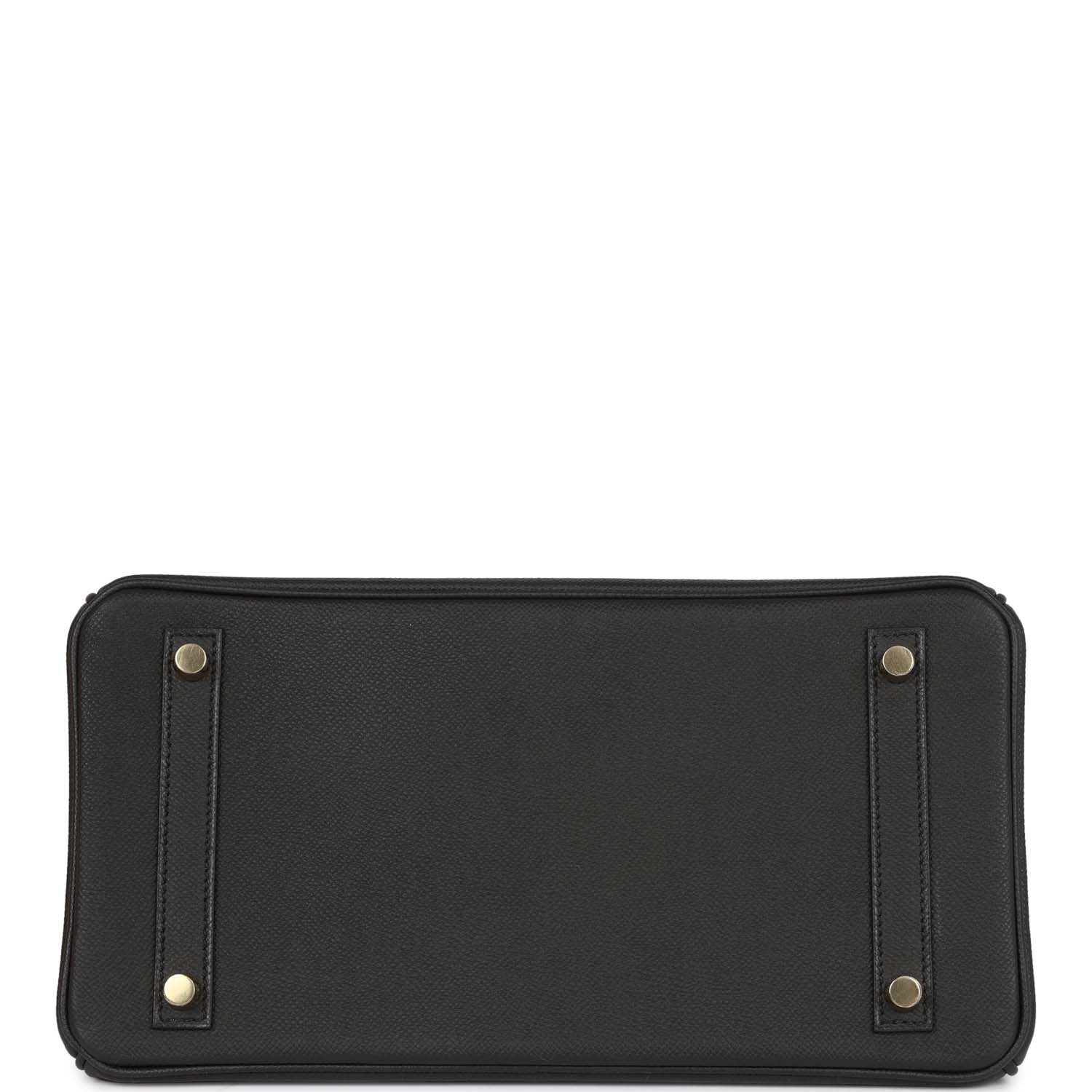 Hermes Birkin 30 Black Epsom Gold Hardware