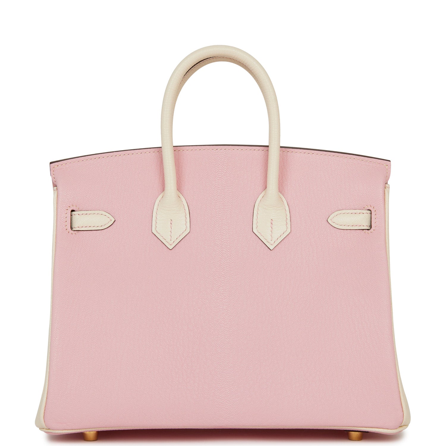 Hermes Special Order (HSS) Birkin 25 Rose Sakura and Nata ChÃƒÆ’Ã‚Â¨vre Brushed Gold Hardware