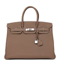 Hermes Birkin 35 Etoupe Togo Palladium Hardware - Payment 1 For TB