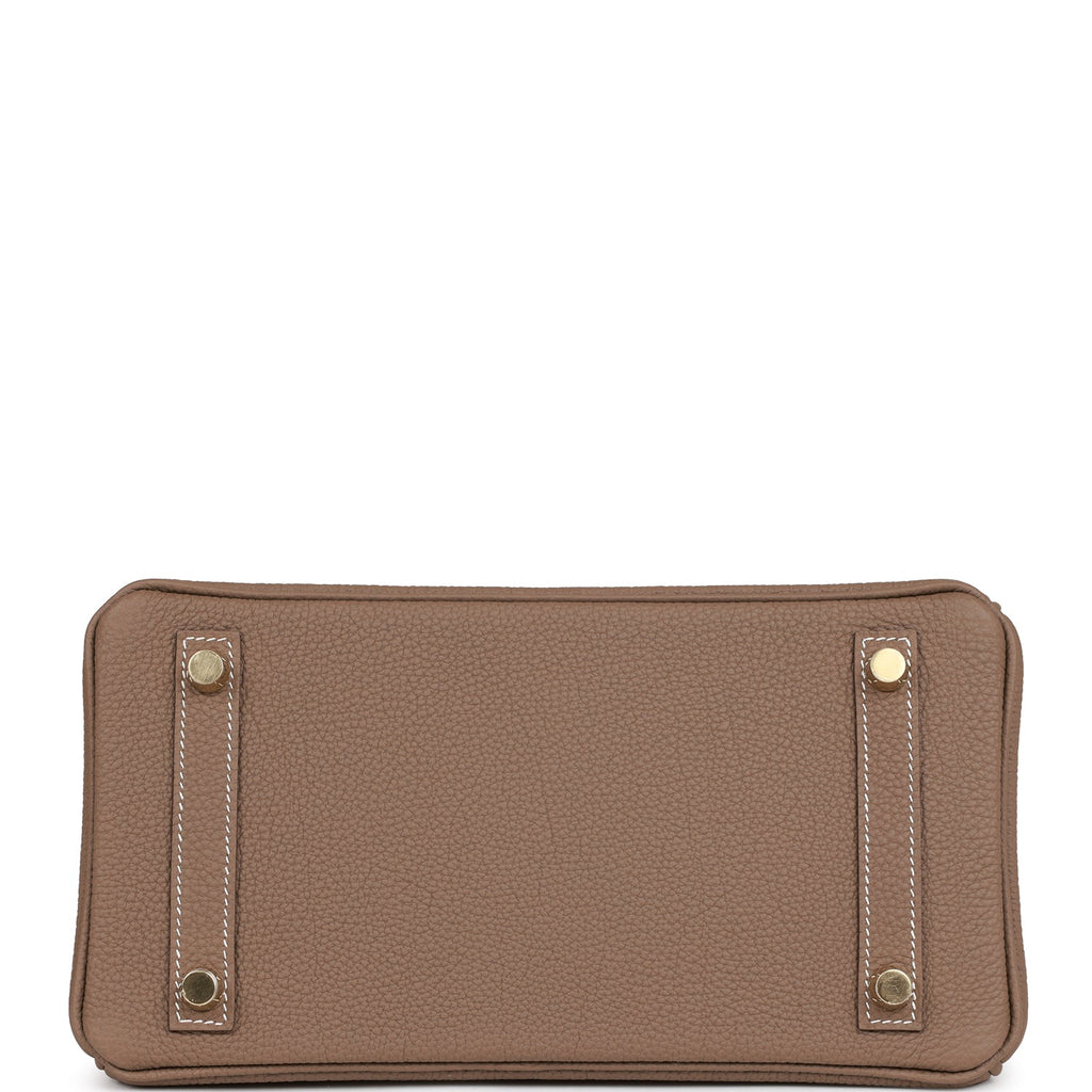 Hermes Birkin 25 Etoupe Togo Gold Hardware