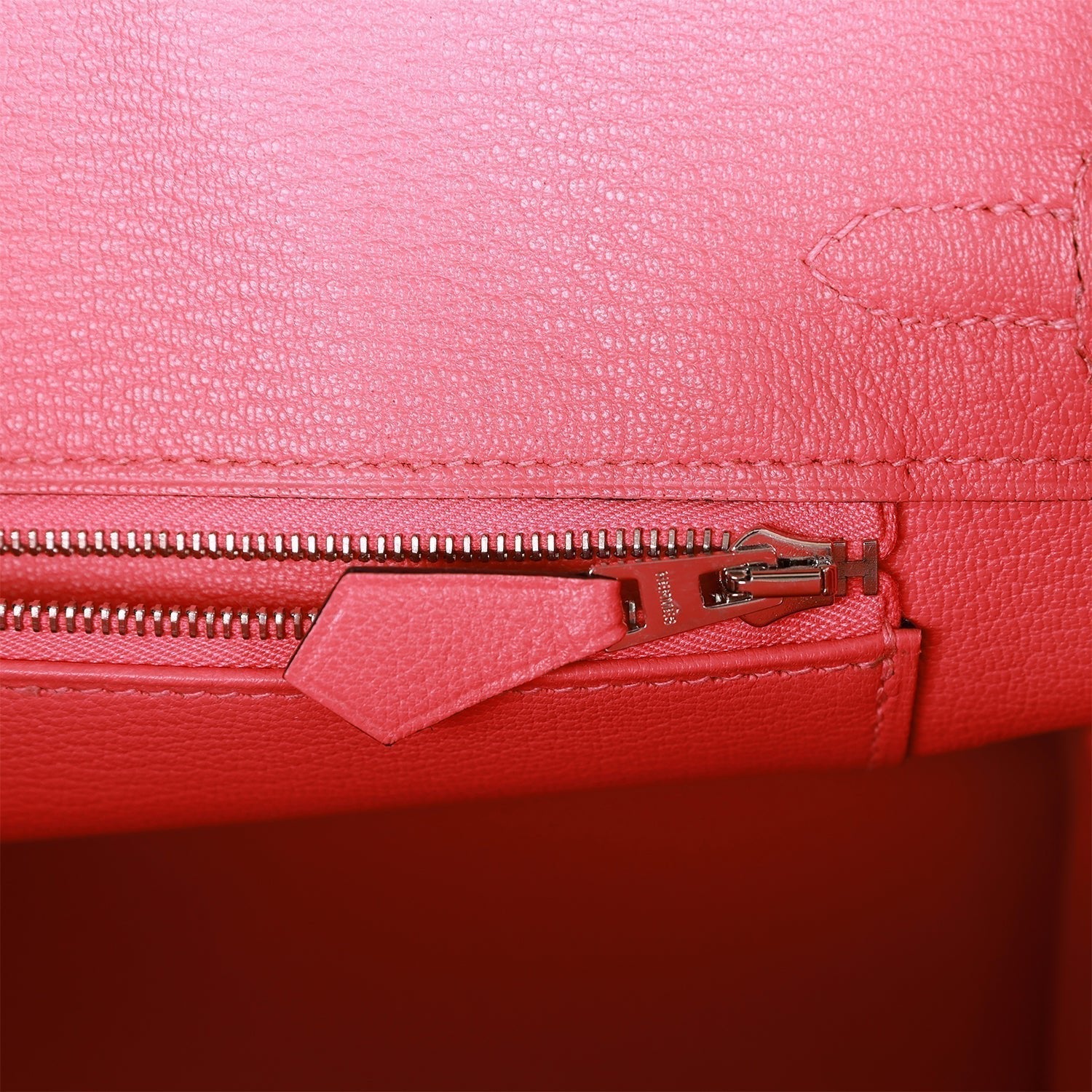 Hermes Special Order (HSS) Birkin 25 Black and Rose Azalee ChÃƒÆ’Ã‚Â¨vre Brushed Palladium Hardware