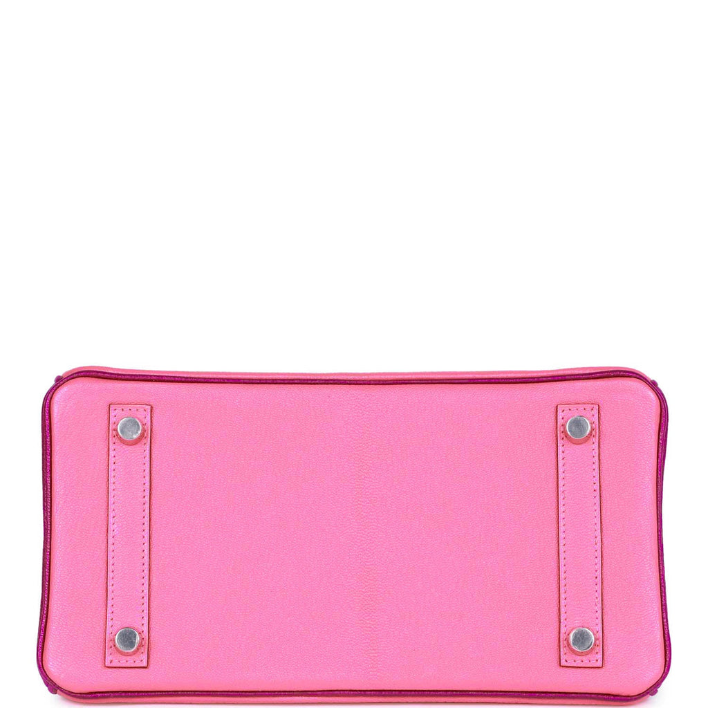 Hermes Special Order (HSS) Birkin 25 Rose Lipstick and Anemone ChÃƒÆ’Ã‚Â¨vre Palladium Hardware