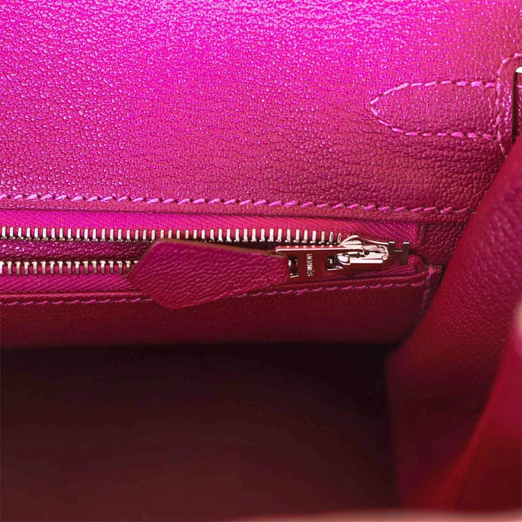 Hermes Special Order (HSS) Birkin 25 Rose Lipstick and Anemone ChÃƒÆ’Ã‚Â¨vre Palladium Hardware