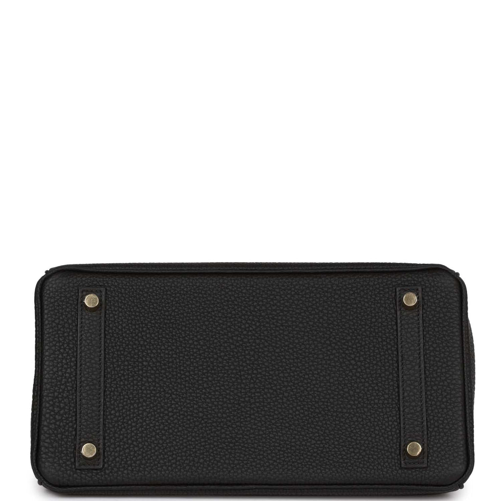 HermÃƒÆ’Ã‚Â¨s Birkin 30 Black Togo Gold Hardware