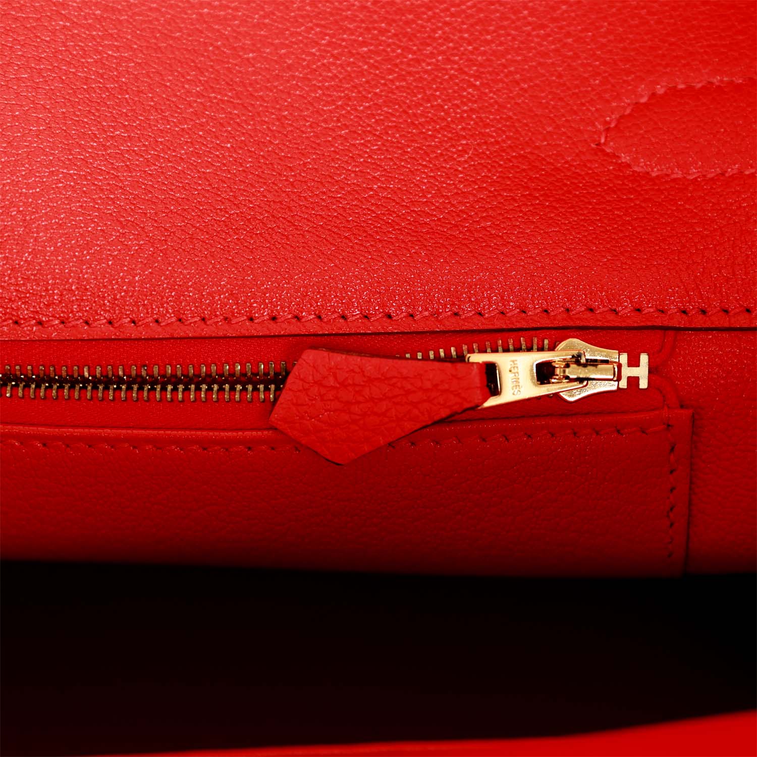 Hermes Birkin 35 Capucine Togo Gold Hardware