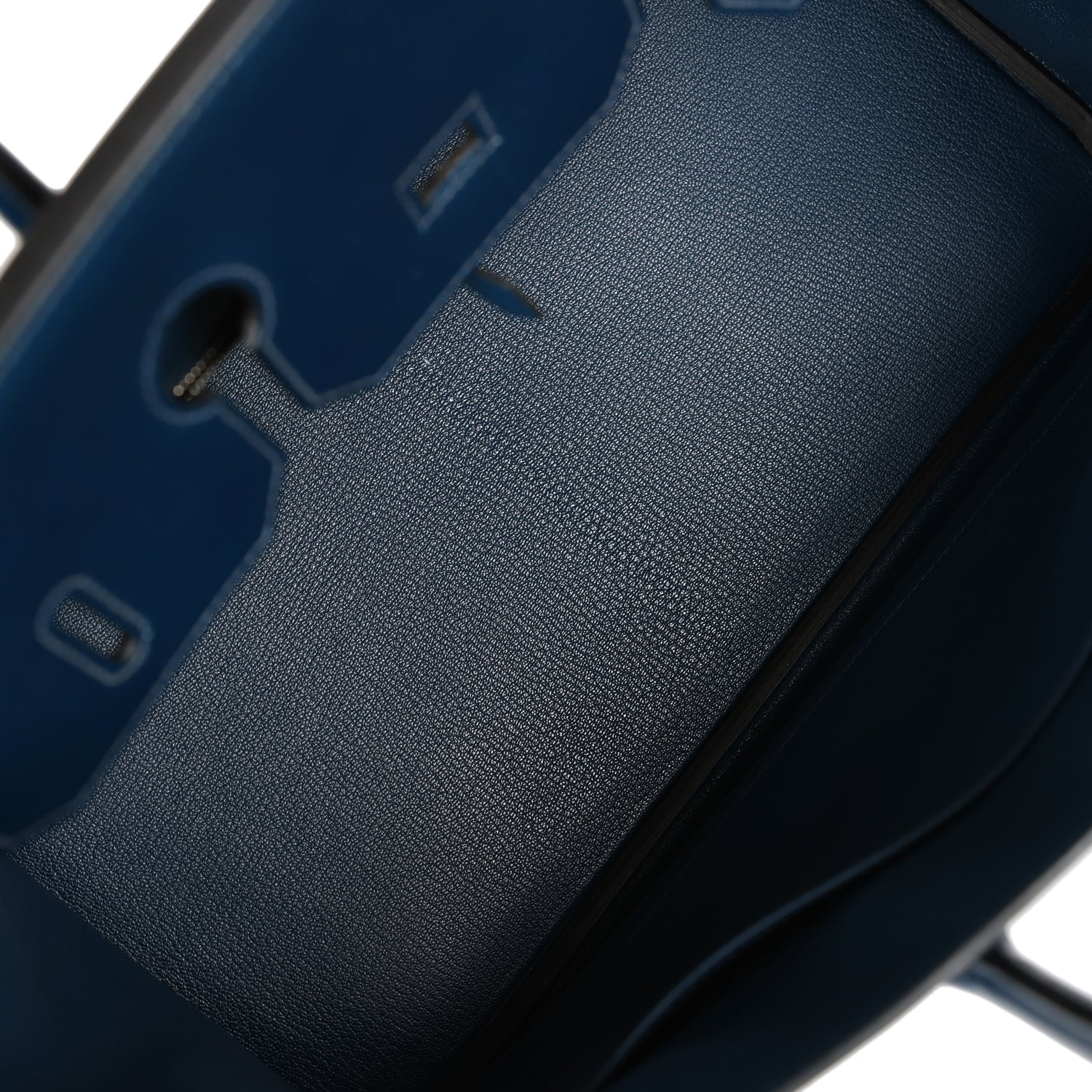 Hermes Birkin 35 Bleu De Prusse Box Calf GuillochÃƒÆ’Ã‚Â© Palladium Hardware