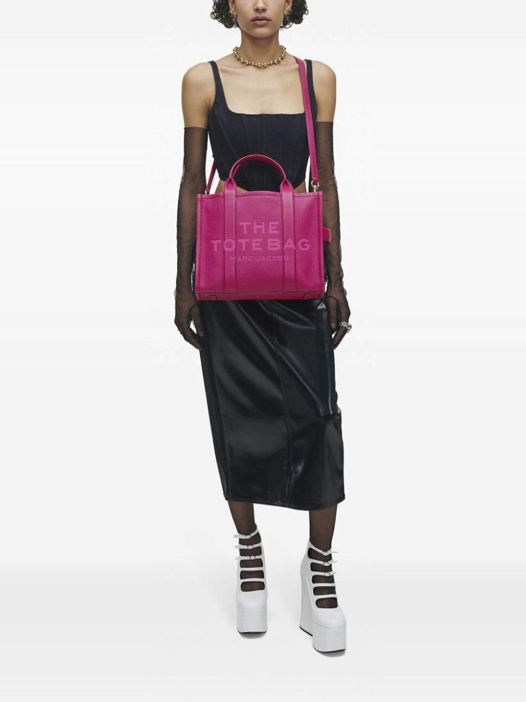 The Leather Medium Tote Bag