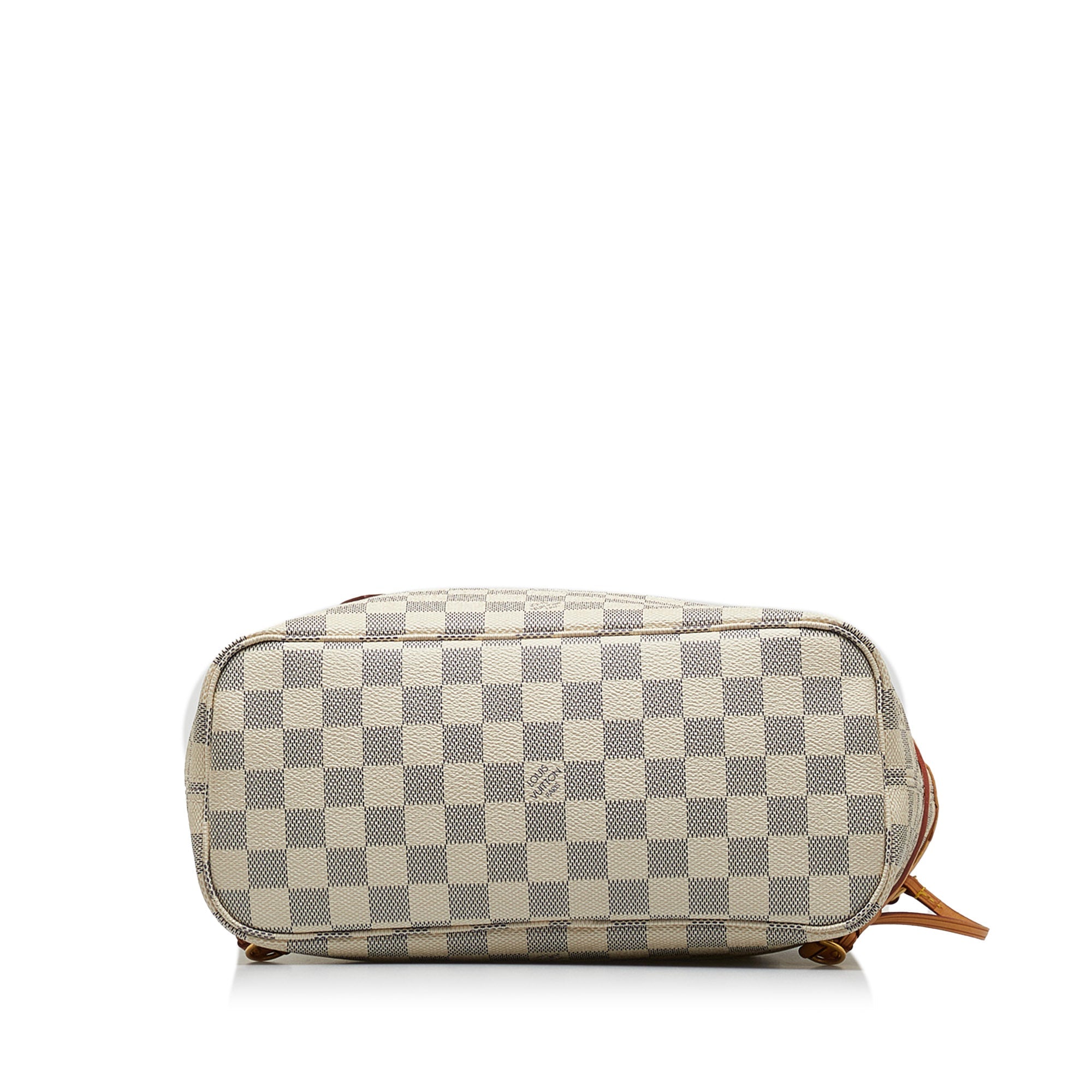 Gray Louis Vuitton Damier Azur Neverfull PM Tote Bag