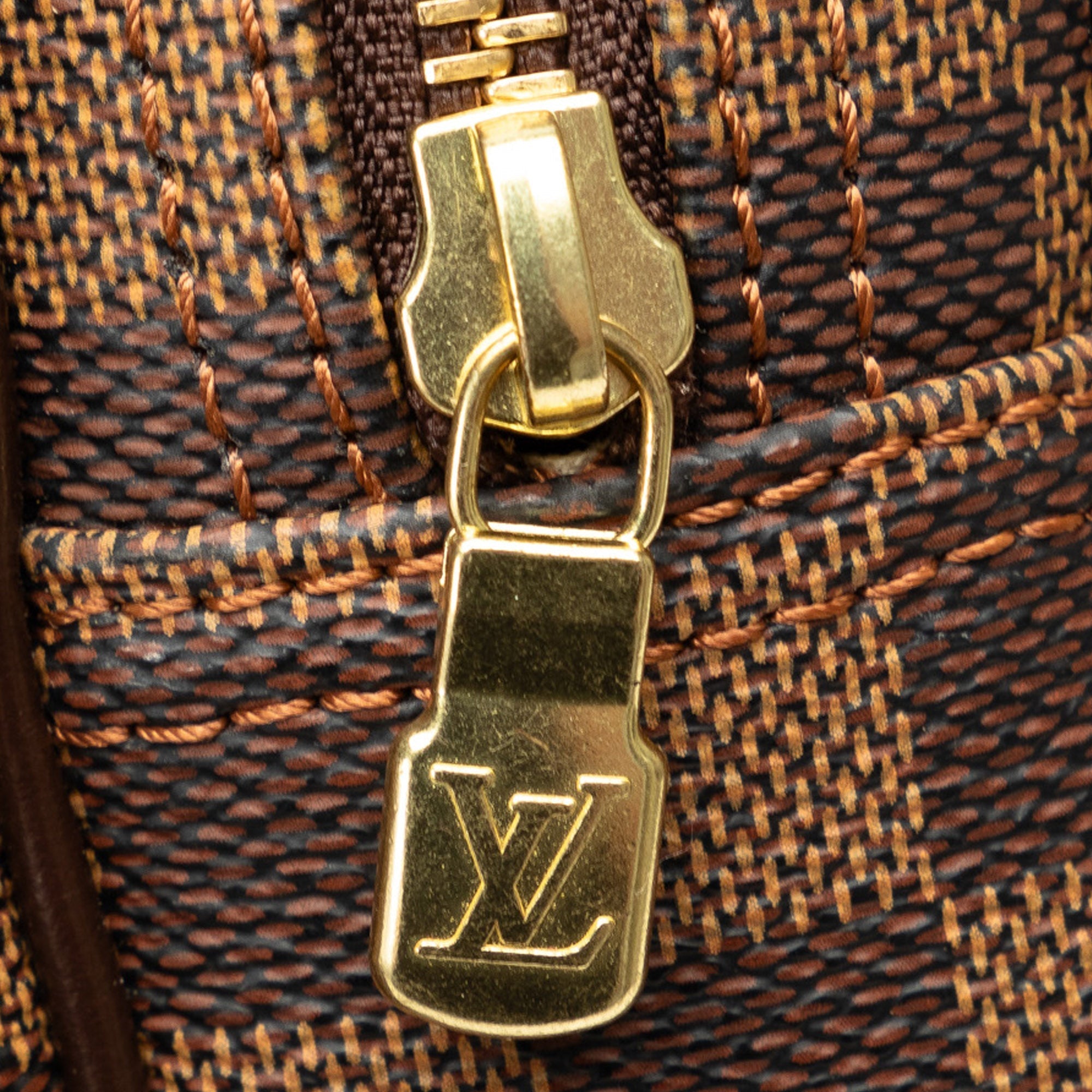 Brown Louis Vuitton Damier Ebene Reporter PM Crossbody Bag