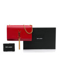 Yves Saint Laurent Kate Small Red Calfskin