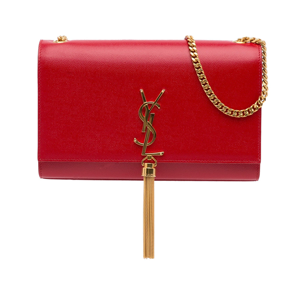 Yves Saint Laurent Kate Small Red Calfskin