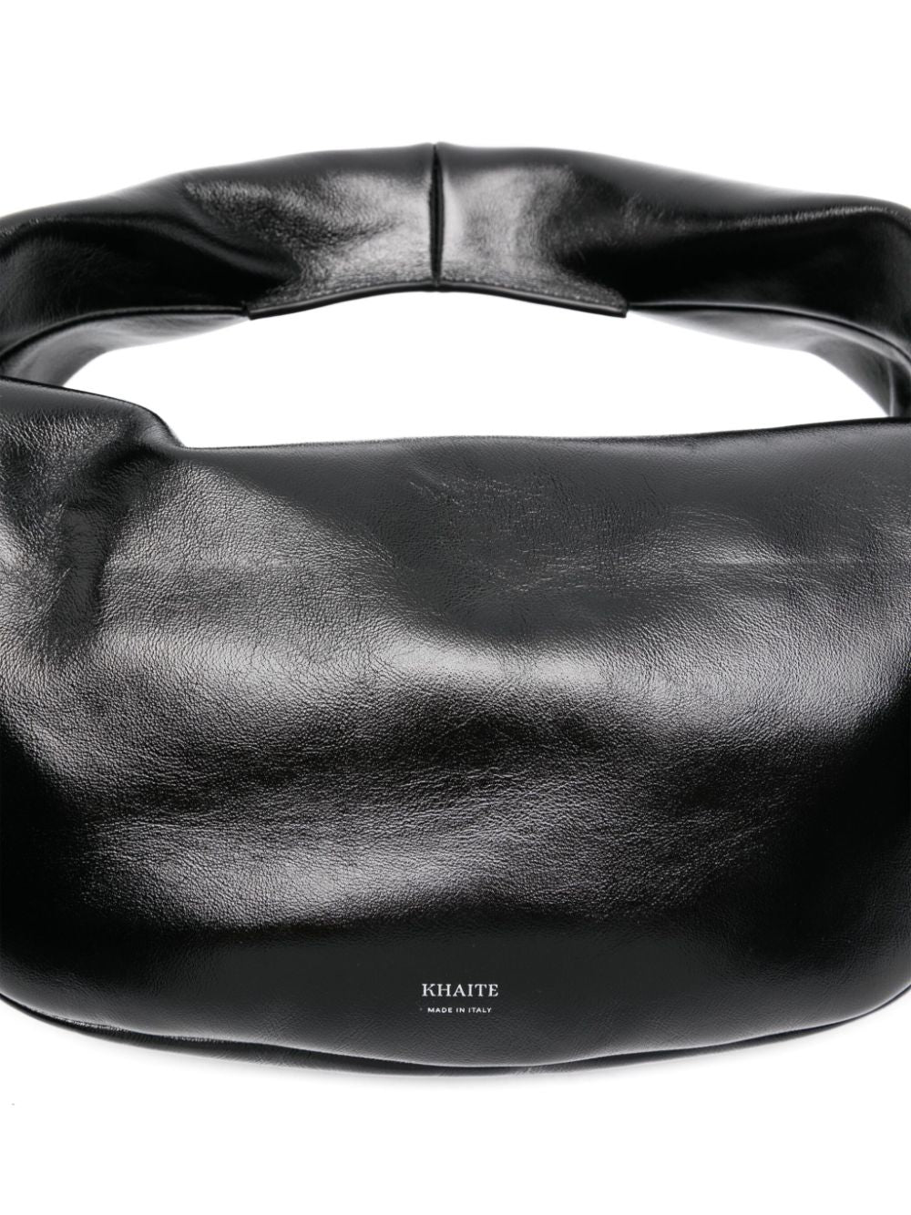 OLIVIA MEDIUM PATENT LEATHER HOBO BAG