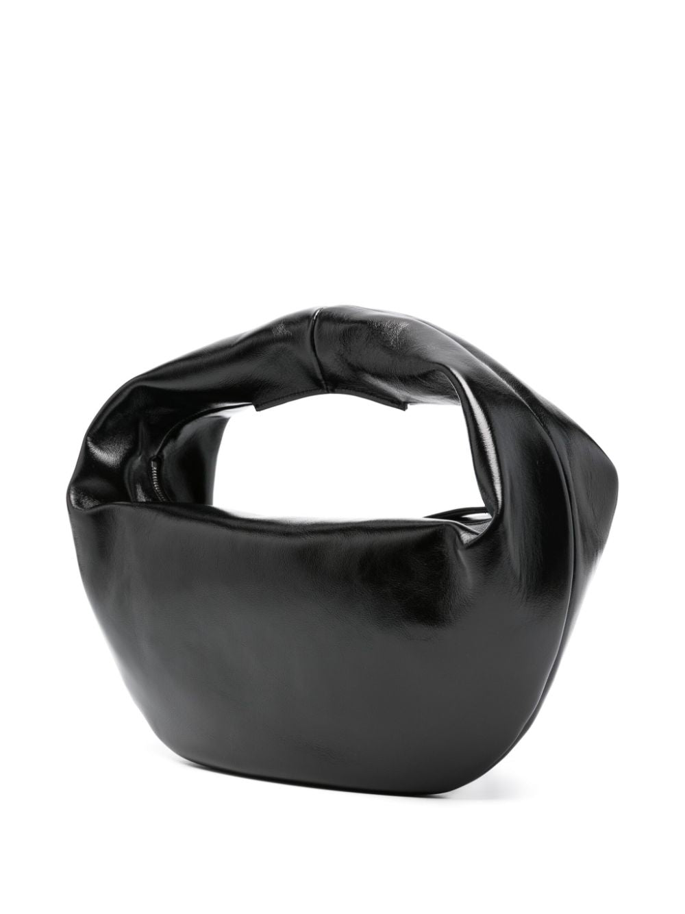 OLIVIA MEDIUM PATENT LEATHER HOBO BAG