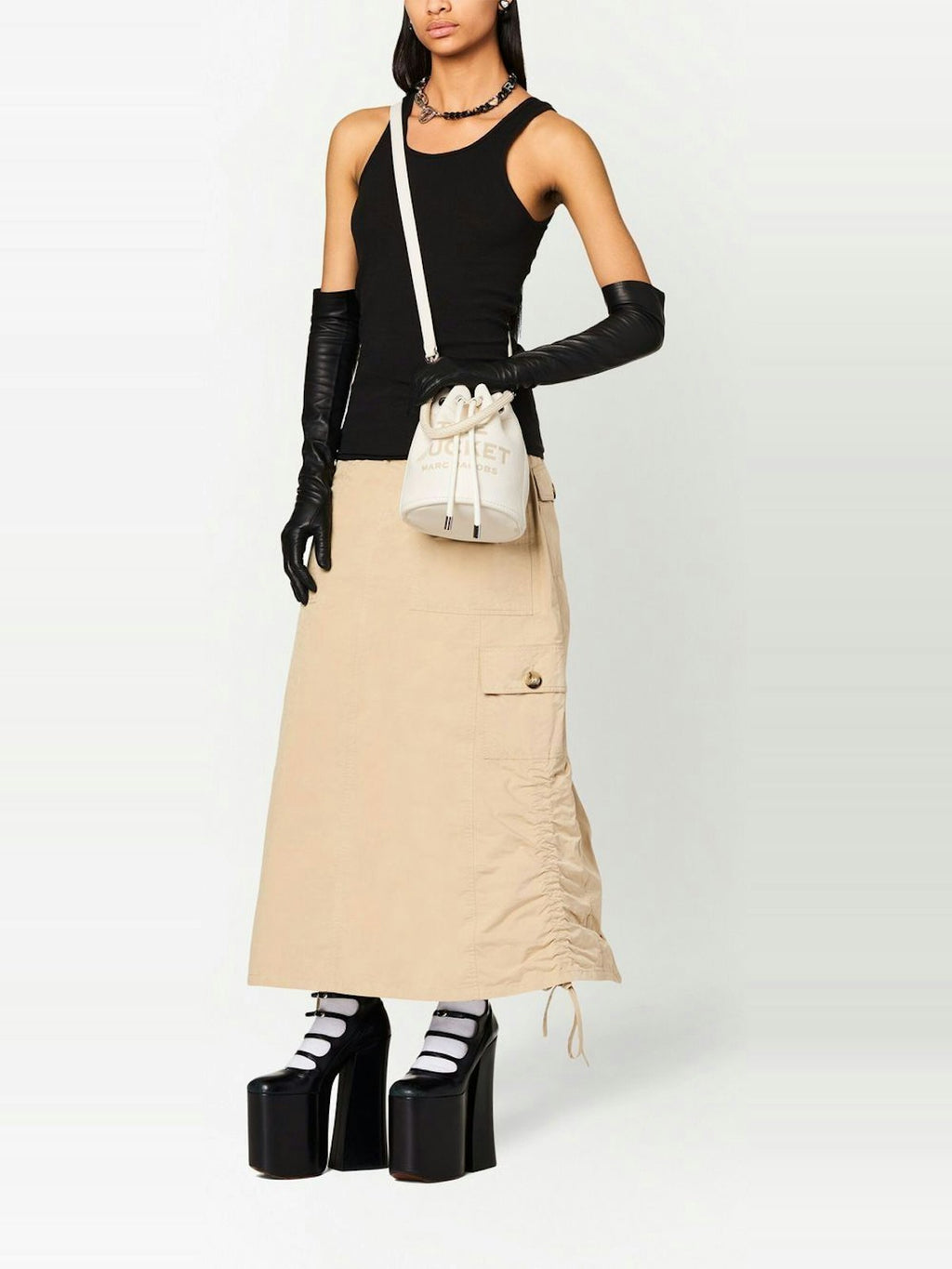 The Leather Bucket Bag
