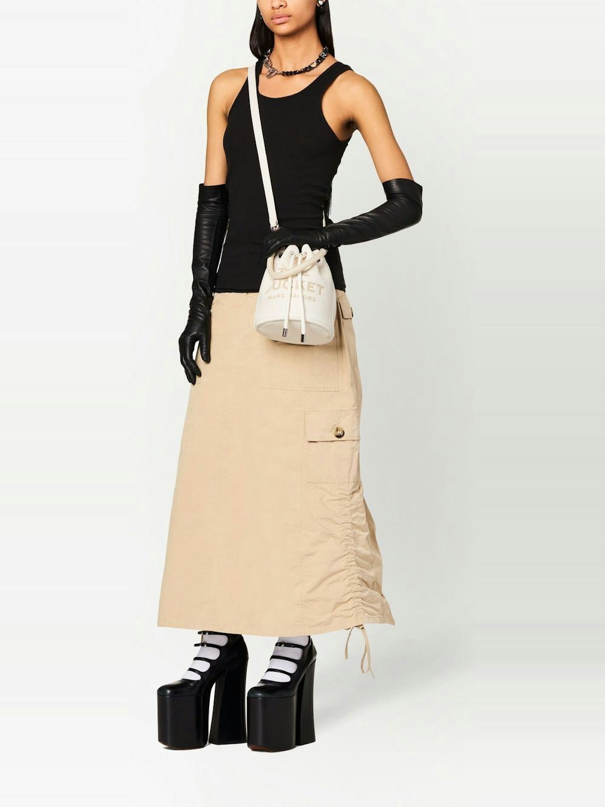 The Leather Bucket Bag