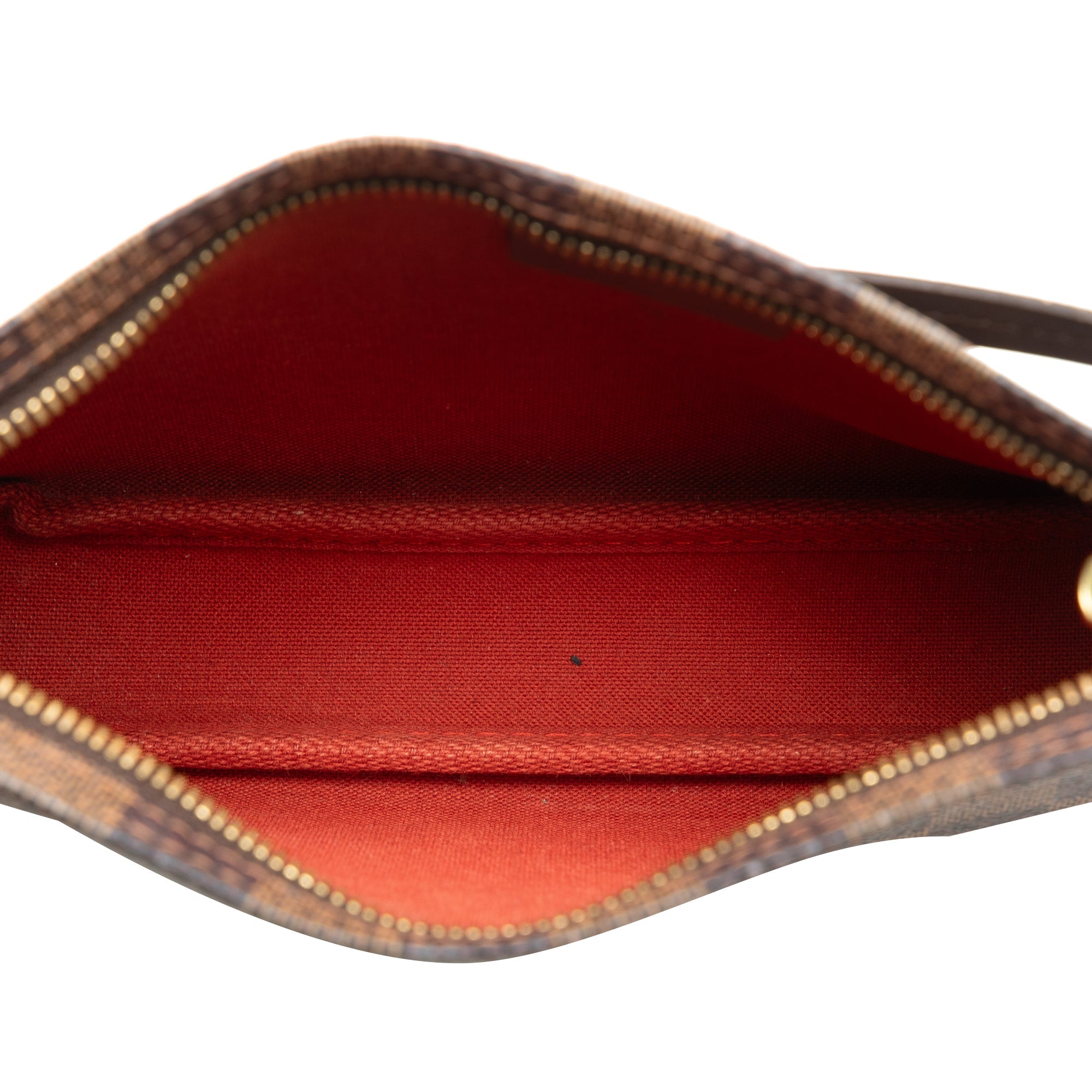 Brown Louis Vuitton Damier Ebene Pochette Accessoires Shoulder Bag