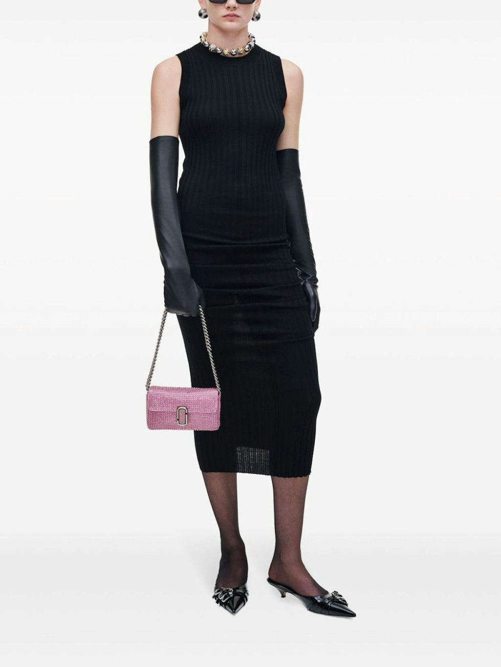 The Rhinestone J Marc Mini Shoulder Bag
