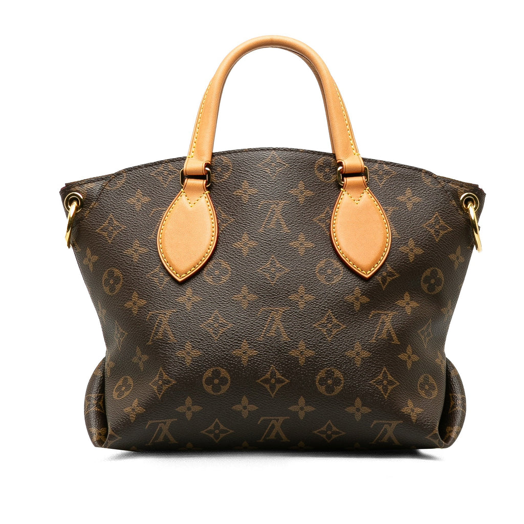Monogram Flower Zipped Tote PM