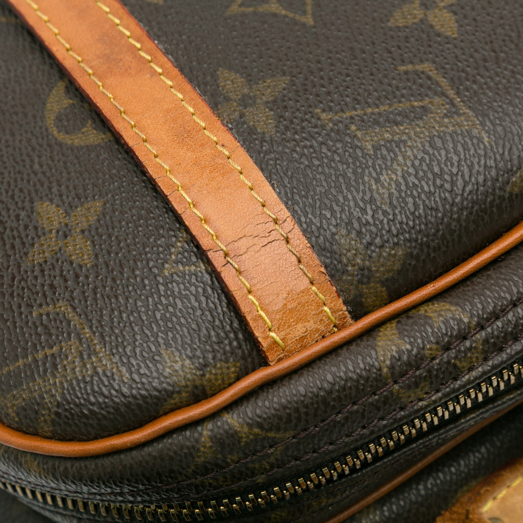 Brown Louis Vuitton Monogram Reporter PM Crossbody Bag