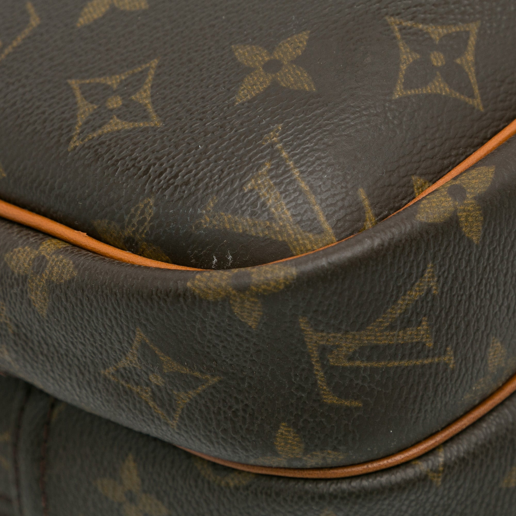 Brown Louis Vuitton Monogram Reporter PM Crossbody Bag