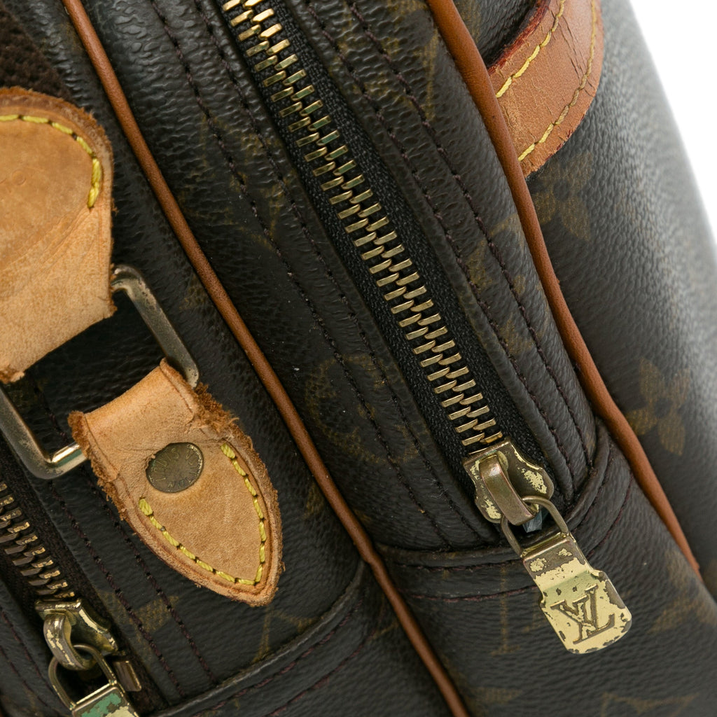 Brown Louis Vuitton Monogram Reporter PM Crossbody Bag
