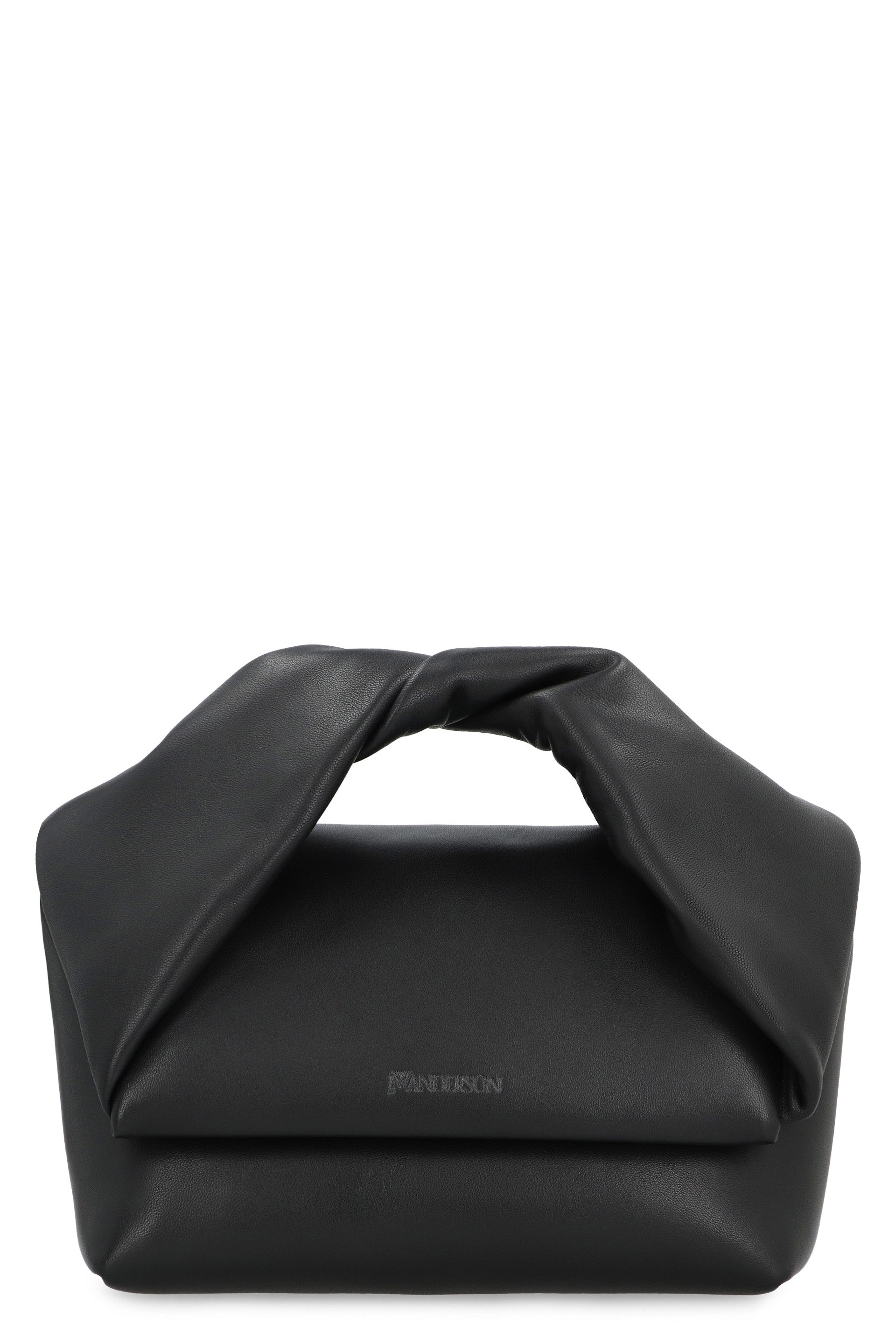 TWISTER LEATHER HANDBAG