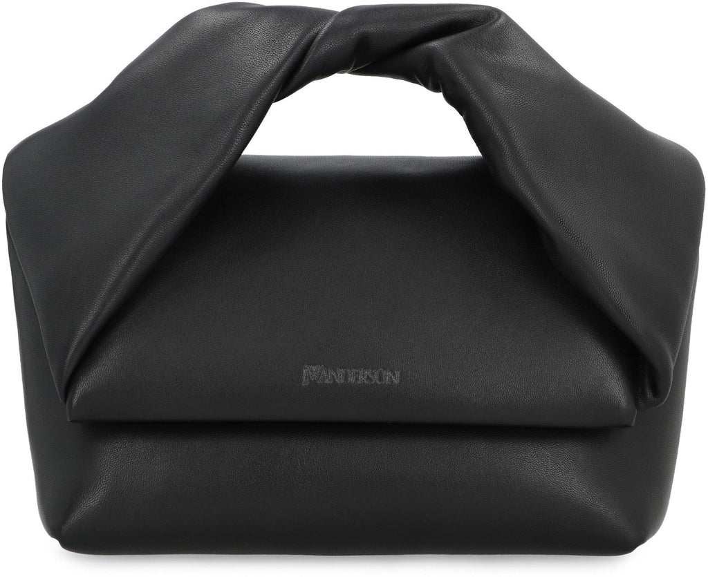 TWISTER LEATHER HANDBAG