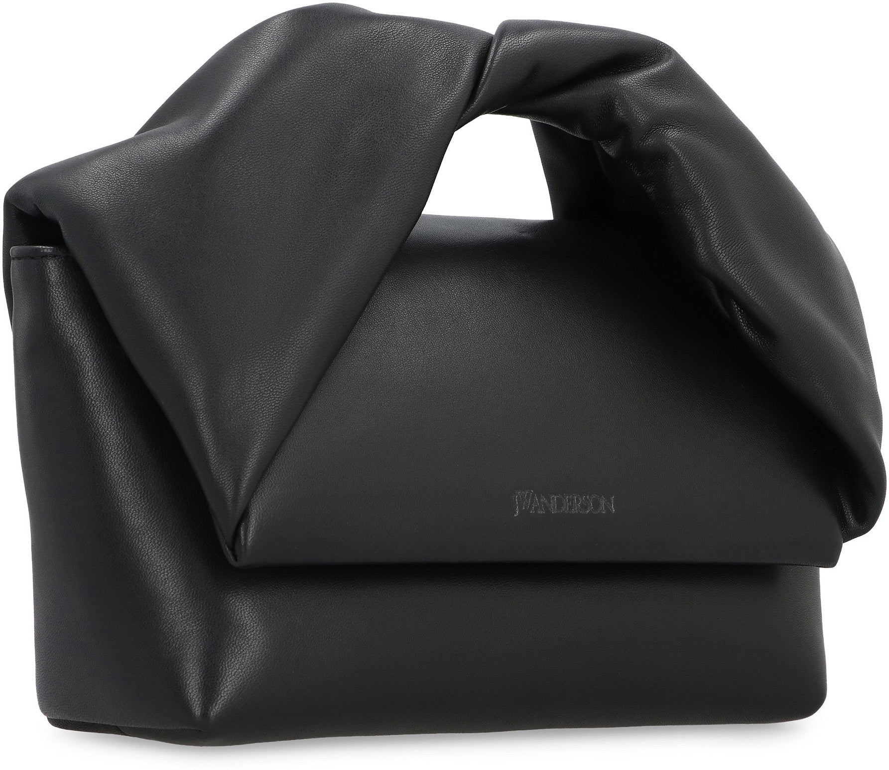 TWISTER LEATHER HANDBAG