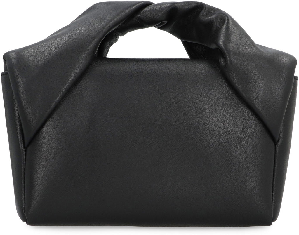 TWISTER LEATHER HANDBAG