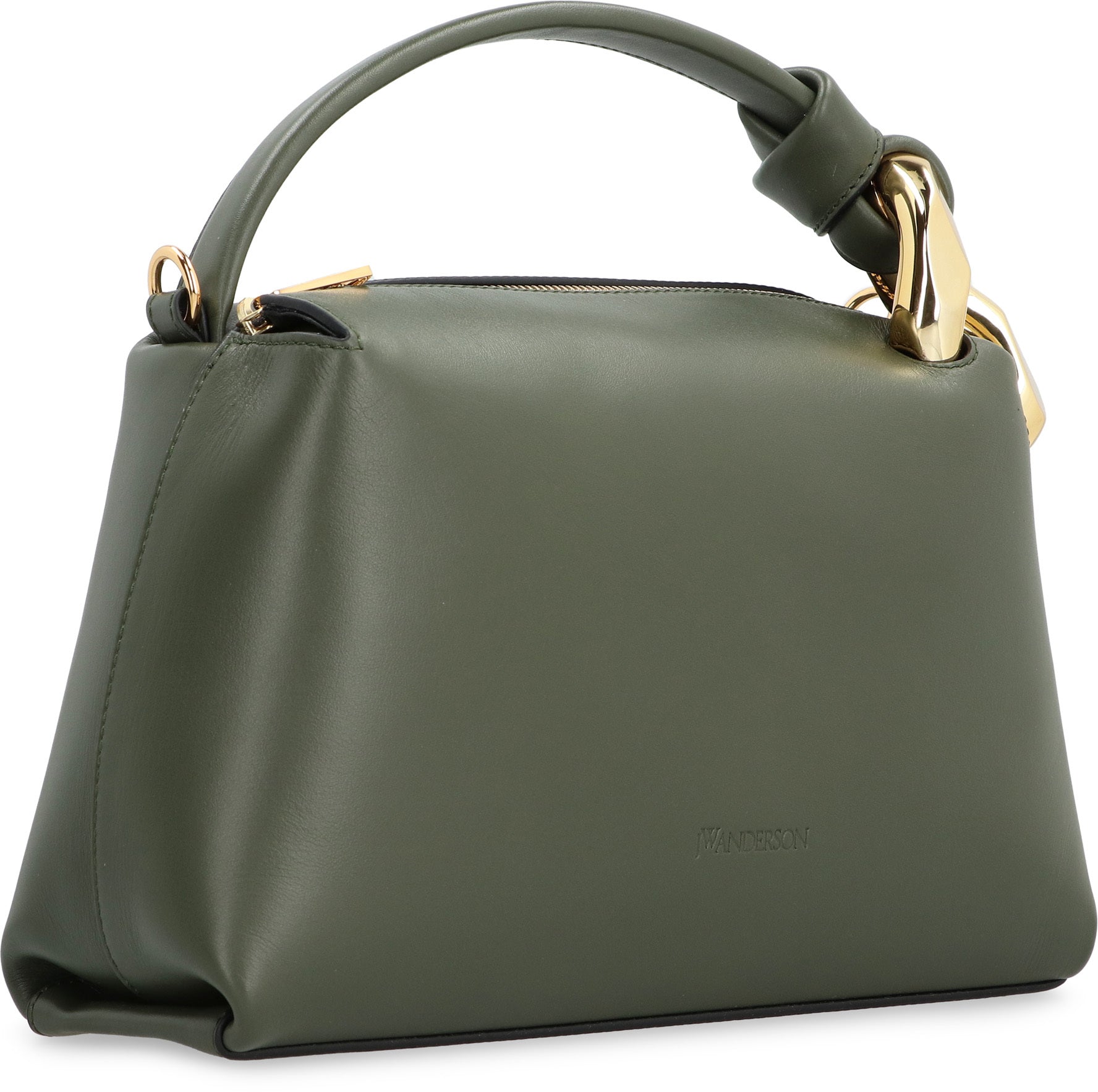 CORNER LEATHER HANDBAG