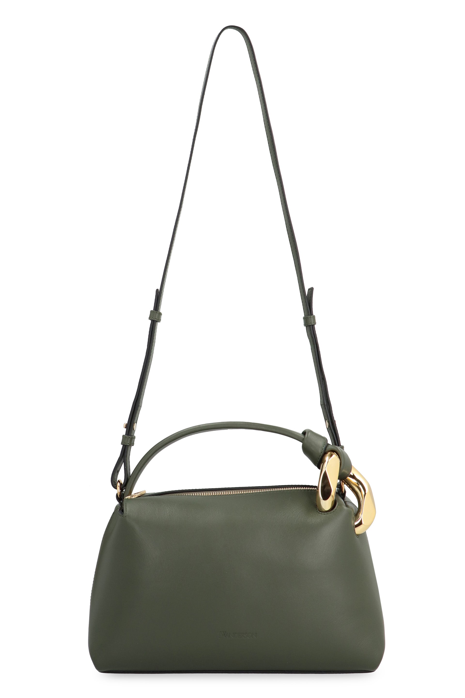 CORNER LEATHER HANDBAG