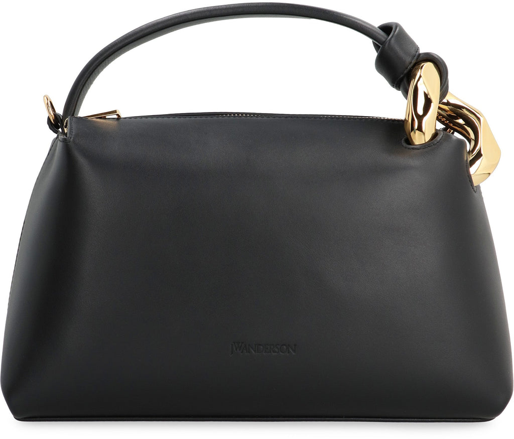CORNER LEATHER HANDBAG