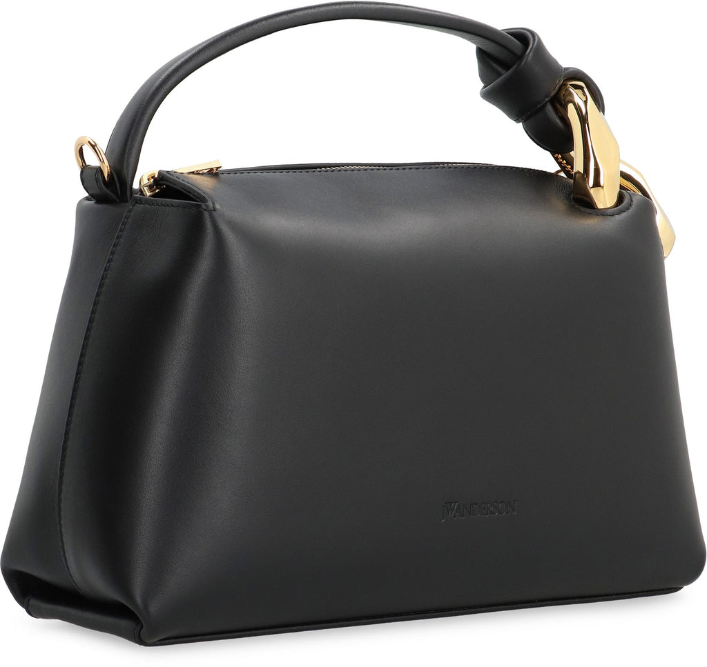 CORNER LEATHER HANDBAG