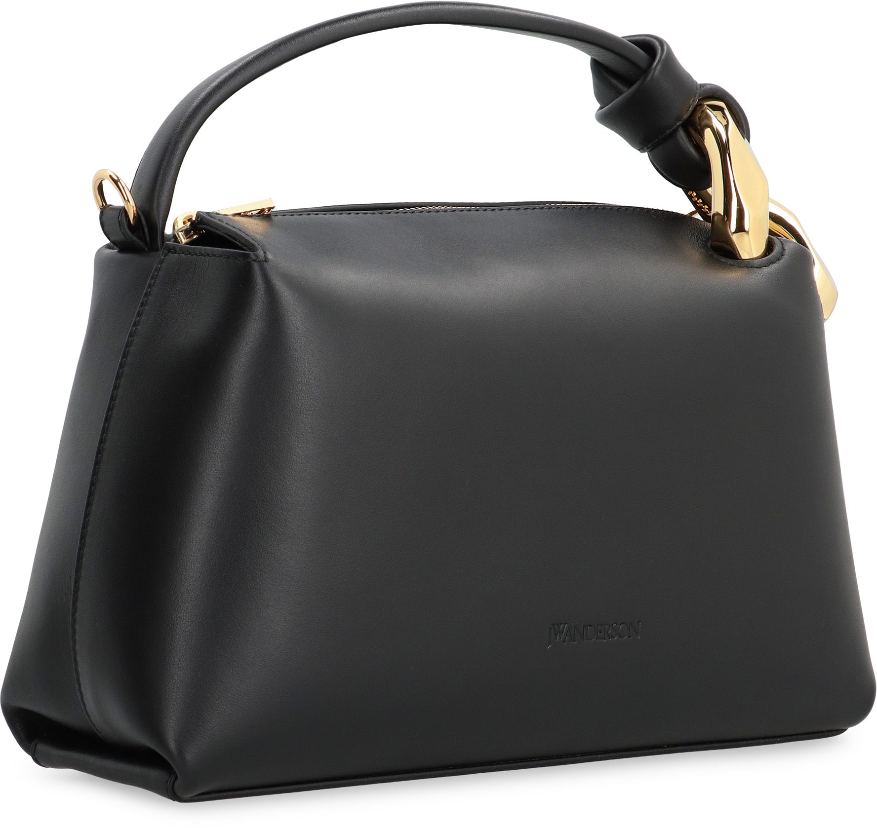 CORNER LEATHER HANDBAG