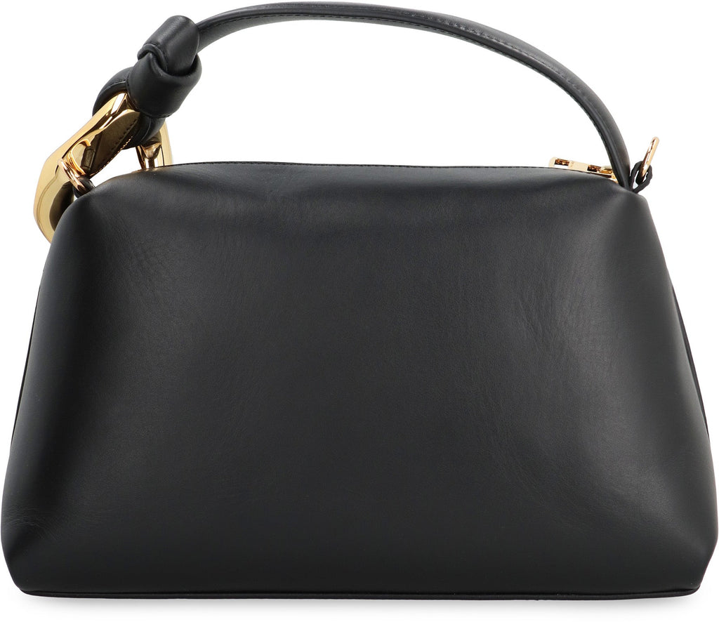 CORNER LEATHER HANDBAG