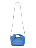 BOLSO DE MANO TWISTER M AZUL