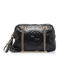 Gucci Soho Chain Black Leather