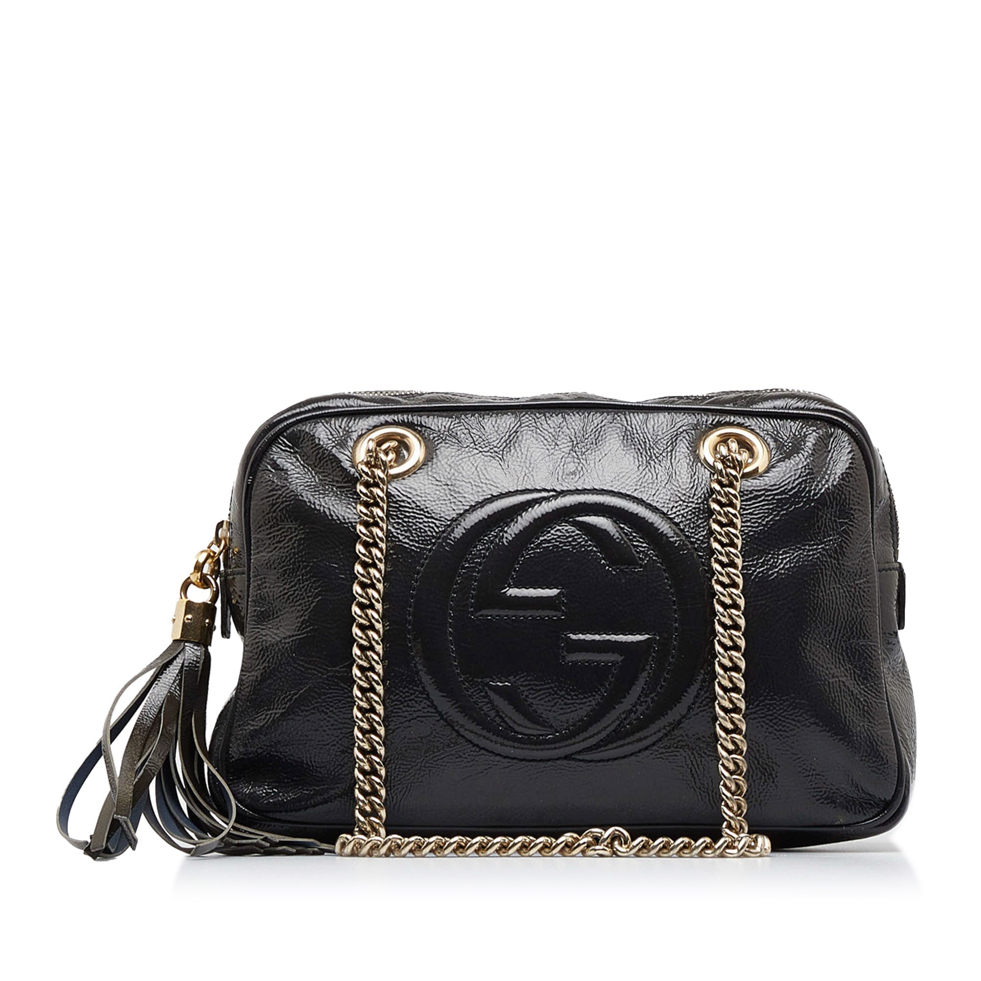 Gucci Soho Chain Black Leather