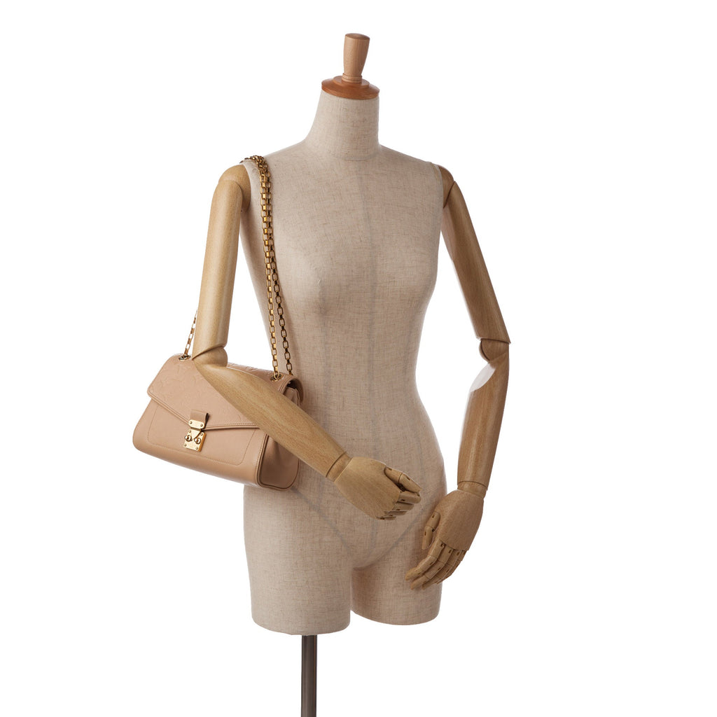 Louis Vuitton Saint Germain PM Pink Monogram Empreinte
