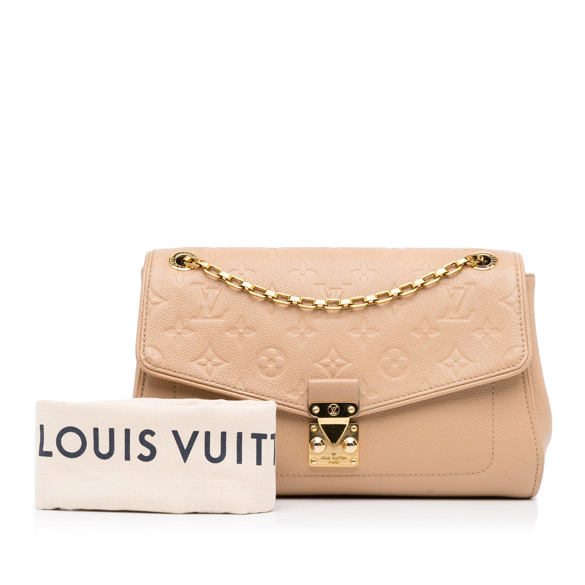 Louis Vuitton Saint Germain PM Pink Monogram Empreinte