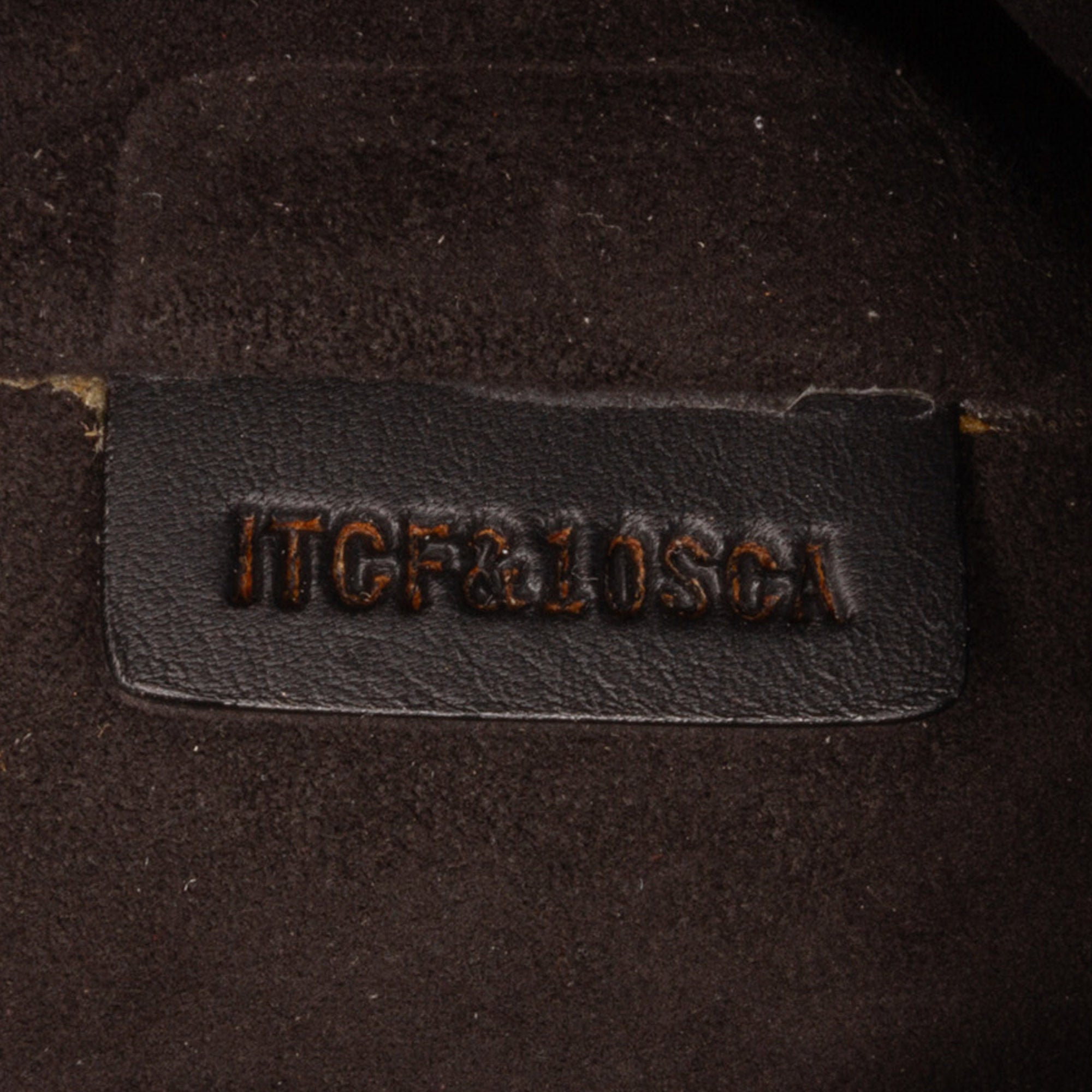 Brown Burberry Pony Hair Tote Bag