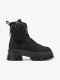 Prada Monolith Boots 60 Black Re Nylon EU 37 UK 4
