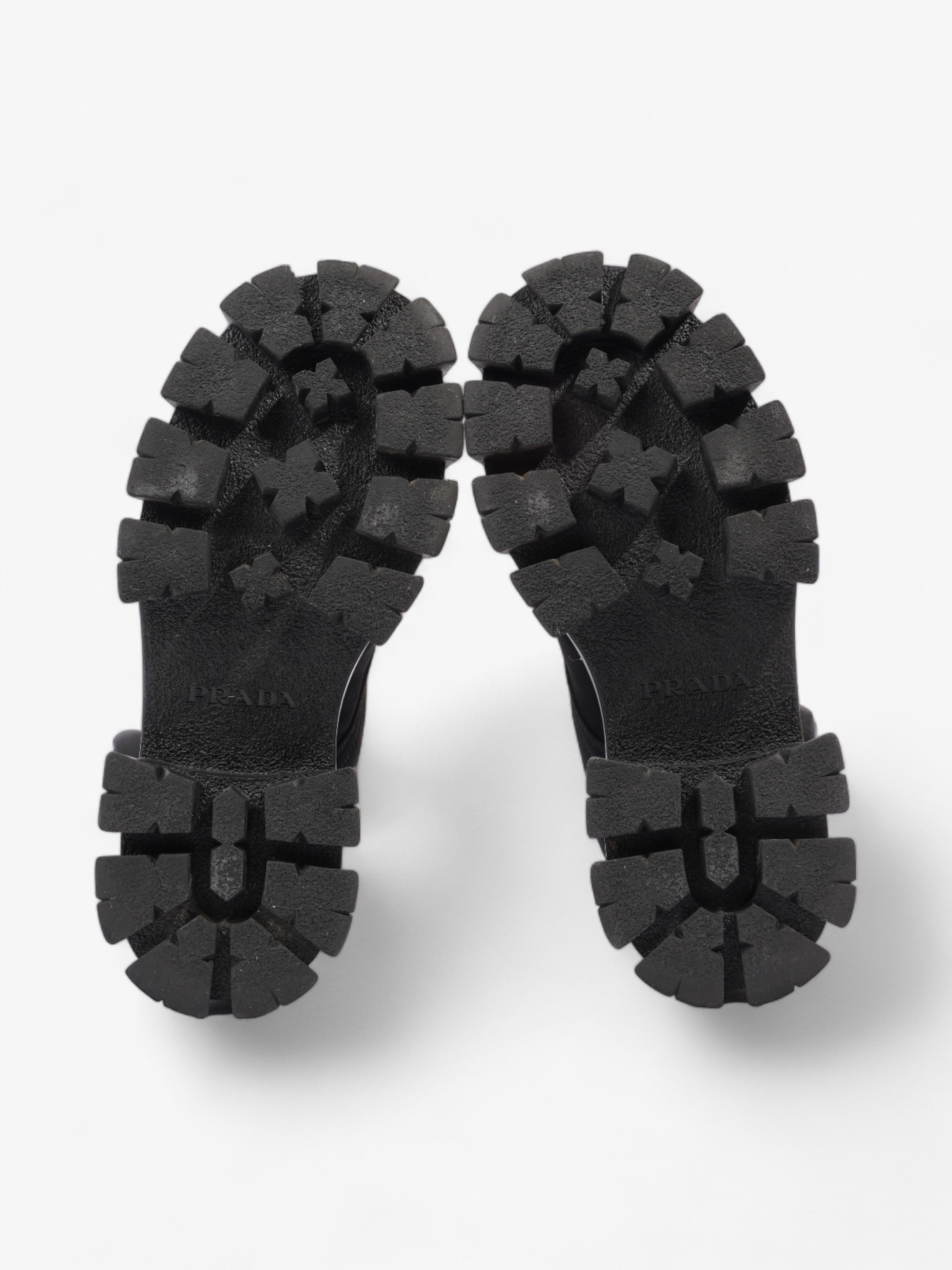 Prada Monolith Boots 60 Black Re Nylon EU 37 UK 4
