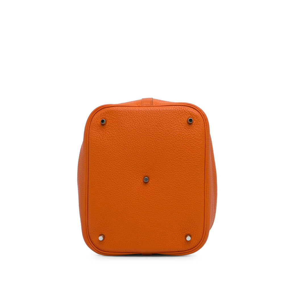 HermÃƒÆ’Ã‚Â¨s Picotin Lock 26 Orange Clemence Palladium