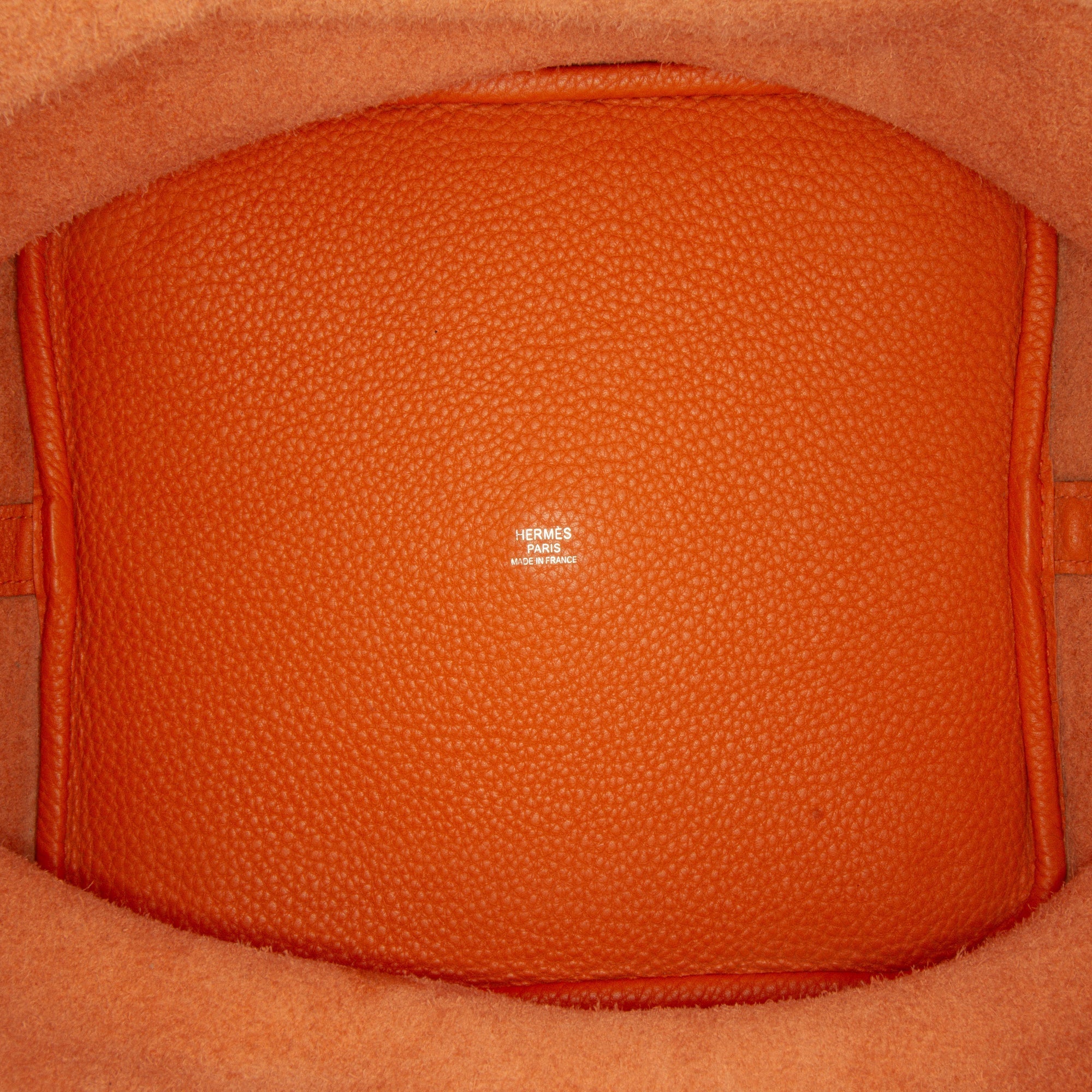 HermÃƒÆ’Ã‚Â¨s Picotin Lock 26 Orange Clemence Palladium
