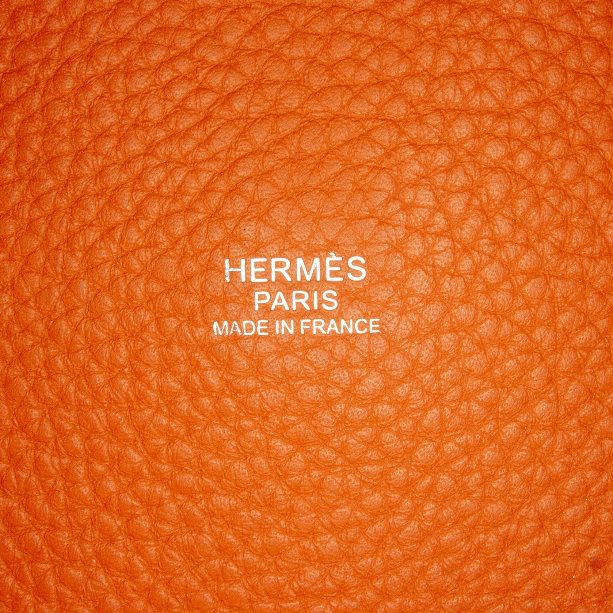 HermÃƒÆ’Ã‚Â¨s Picotin Lock 26 Orange Clemence Palladium