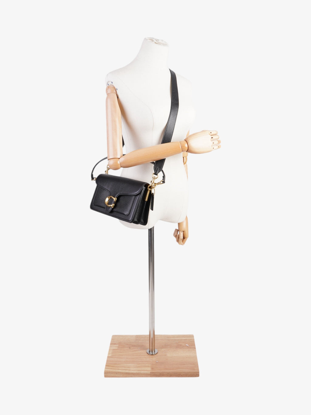 Coach Tabby Black Leather 26
