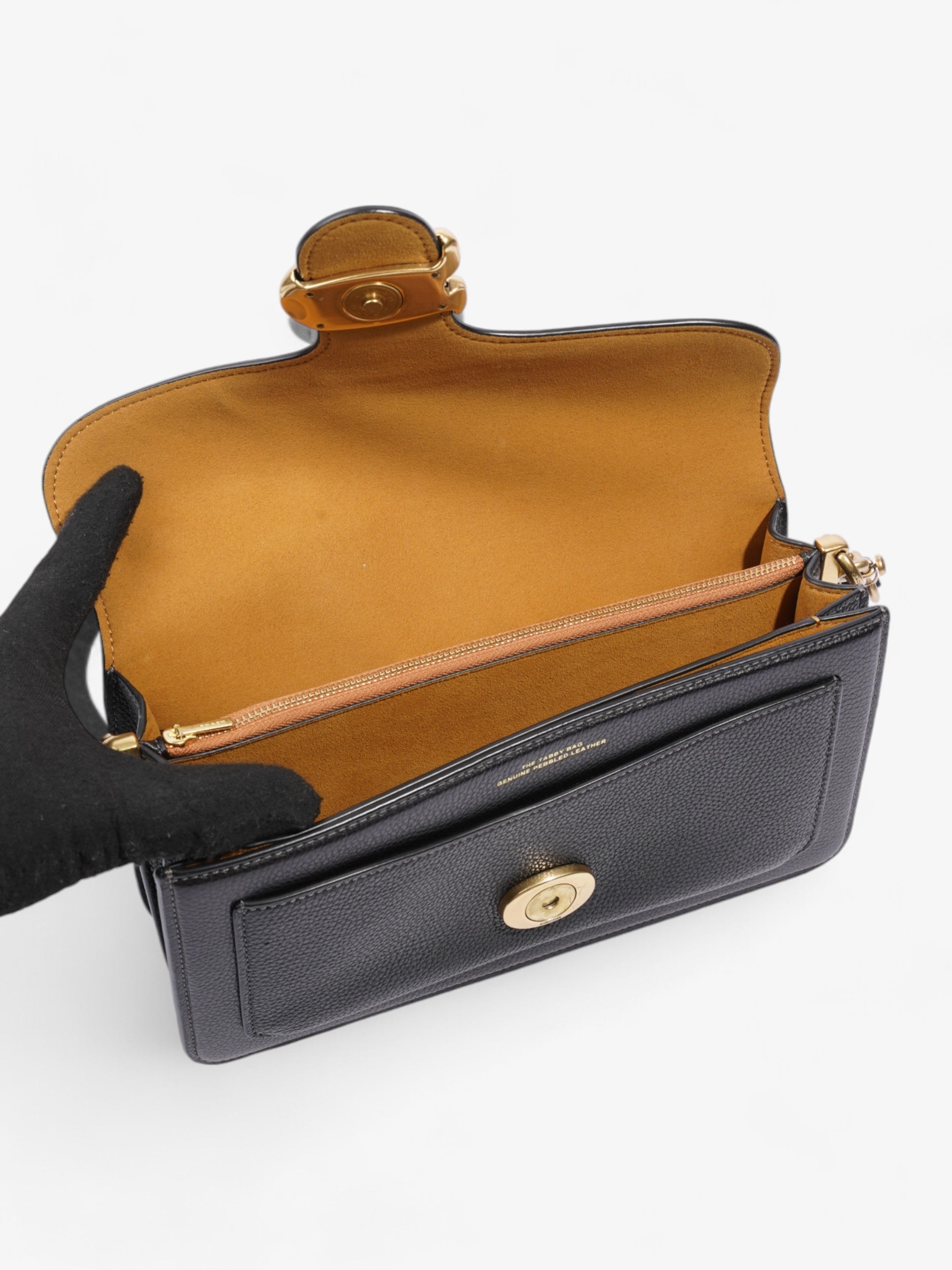 Coach Tabby Black Leather 26