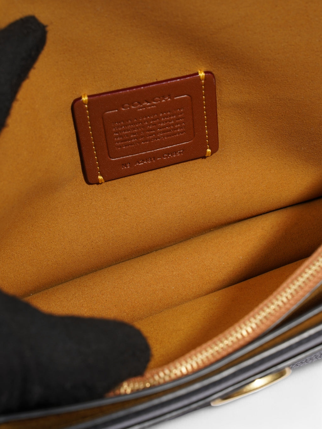 Coach Tabby Black Leather 26