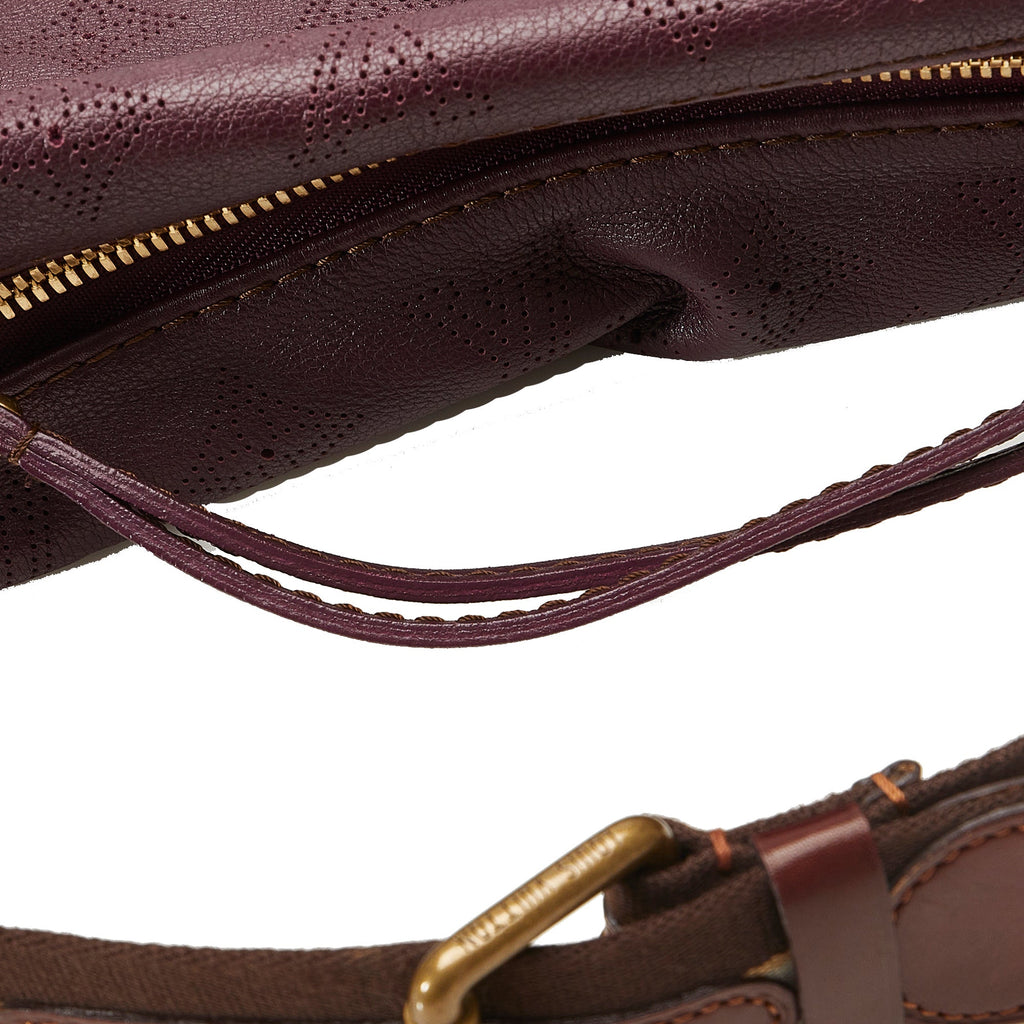 Purple Louis Vuitton Monogram Mahina Onatah GM Hobo Bag